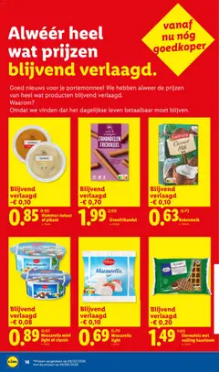 Mozzarella mini light of classic, Mozzarella mini light of classic - Voorbeeld van een folder van Lidl, geldig van 20/07/2026 | Pagina: 16 | Producten: Portemonnee, Mozzarella