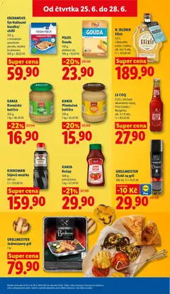 Náhled letáku ERIDANOUS, Sýr Halloumi, bazalka/, chilli, 225 g,, s chráněným, původem, vhodný, ke grilování,, 100 g = 26,62 Kč od 25.06.2026 | Strana: 19