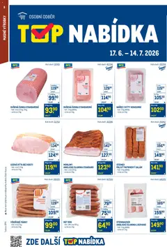 Náhled letáku Makro leták - Gastronomie od 17.06.2026 | Strana: 8 | Produkty: Šunka, Hot dog, Uzená kýta, Anglická slanina