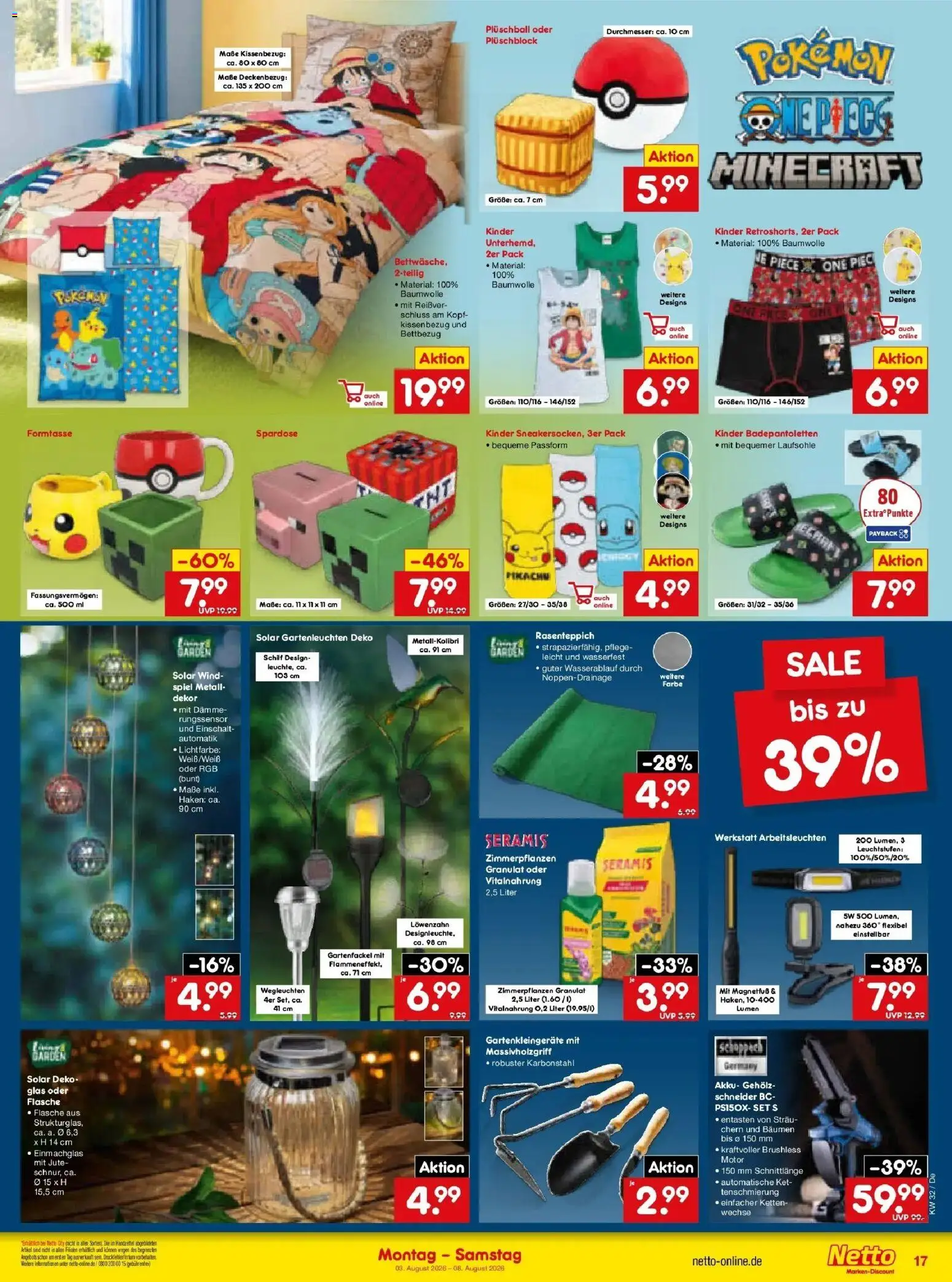 Netto Marken-Discount Prospekt Buttenwiesen – gültig ab 03.08.2026 | Seite: 33 | Produkte: Spiel