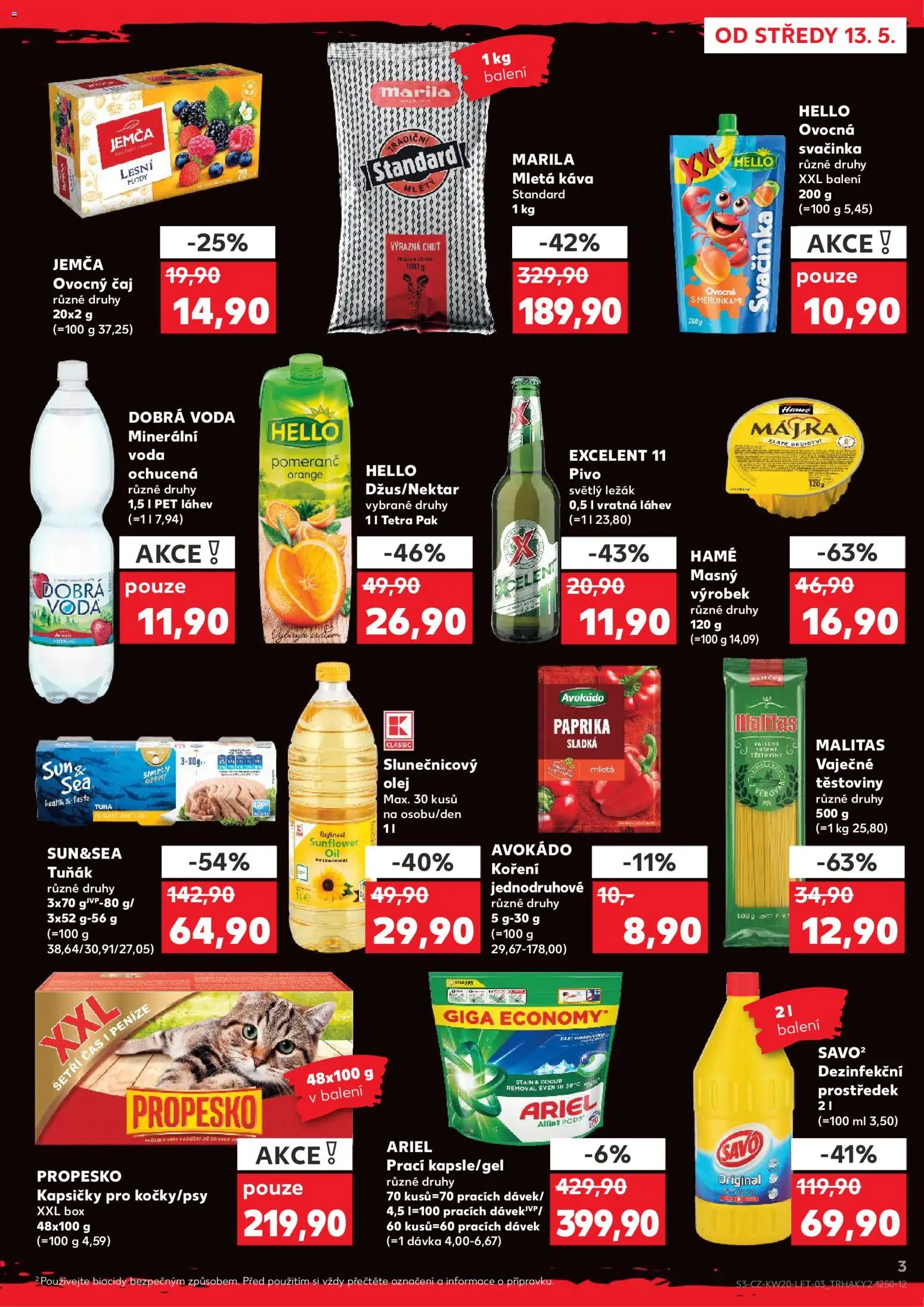 Kaufland leták - Chomutov od 13.05.2026 | Strana: 3
