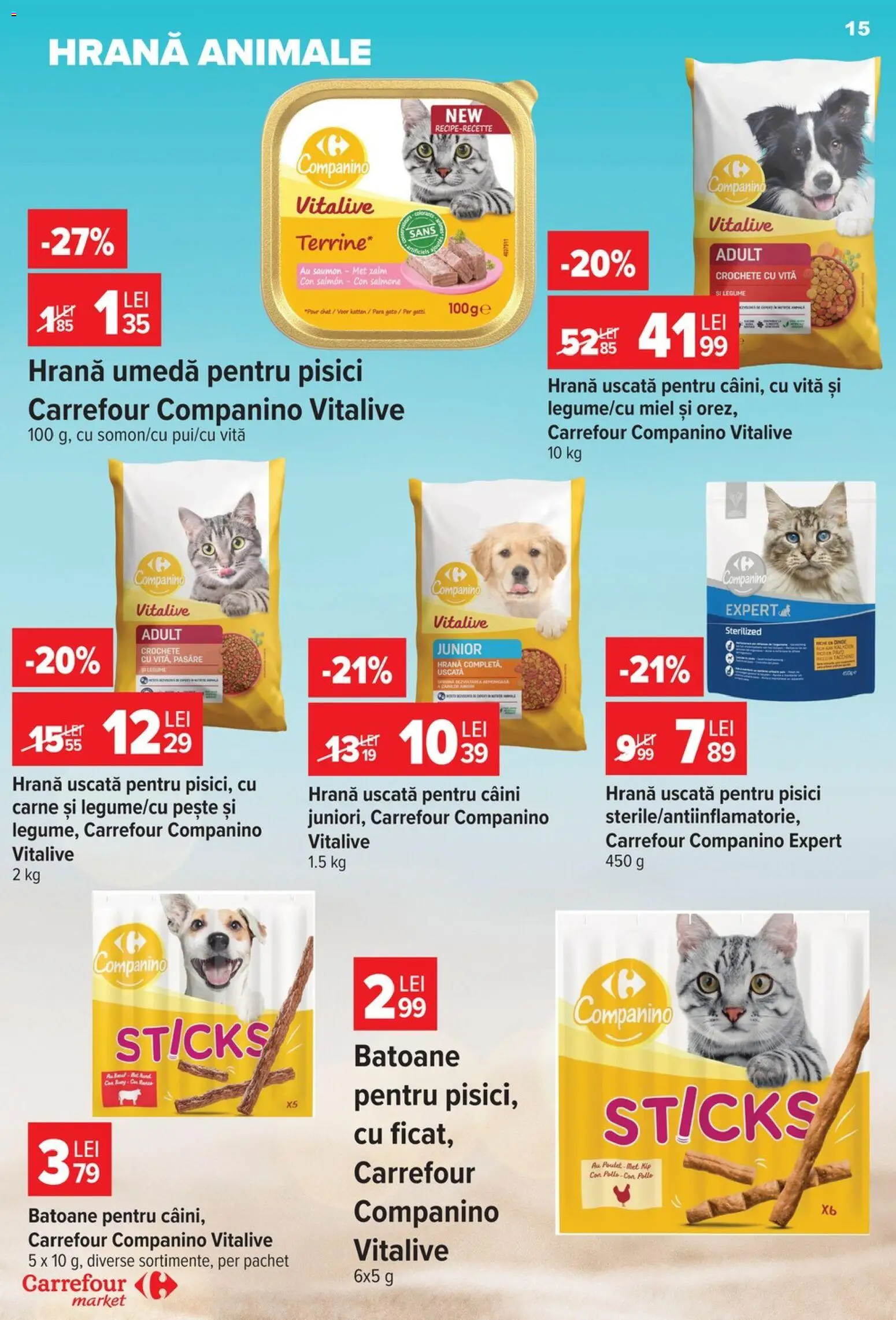 Noul catalog Carrefour – valabil de la 22.07.2026 | Pagină: 15 | Produse: Pară, Pește