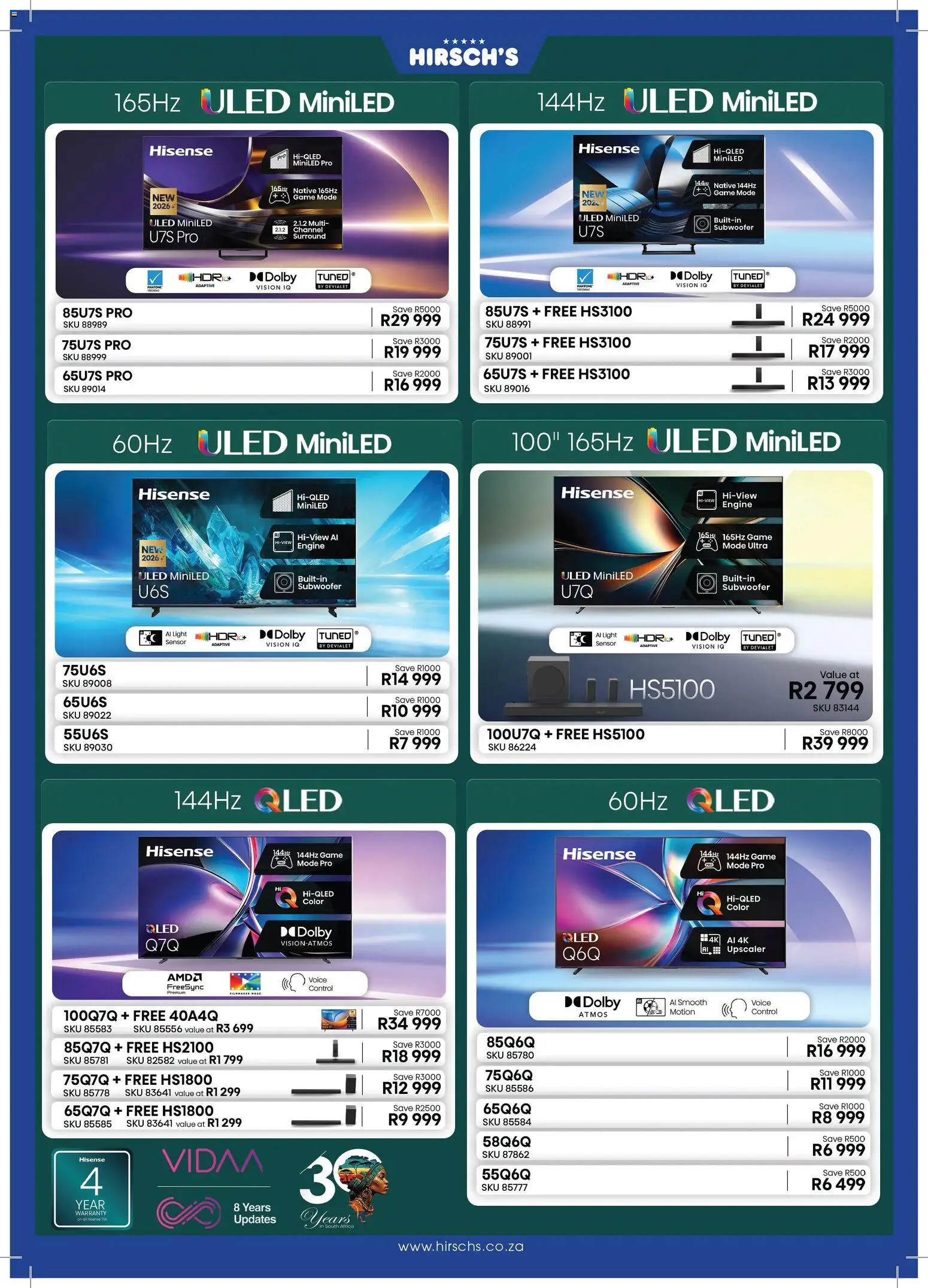 New Hirsch's catalogue – valid from 21/08/2026 | Page: 11 | Products: Light, Subwoofer