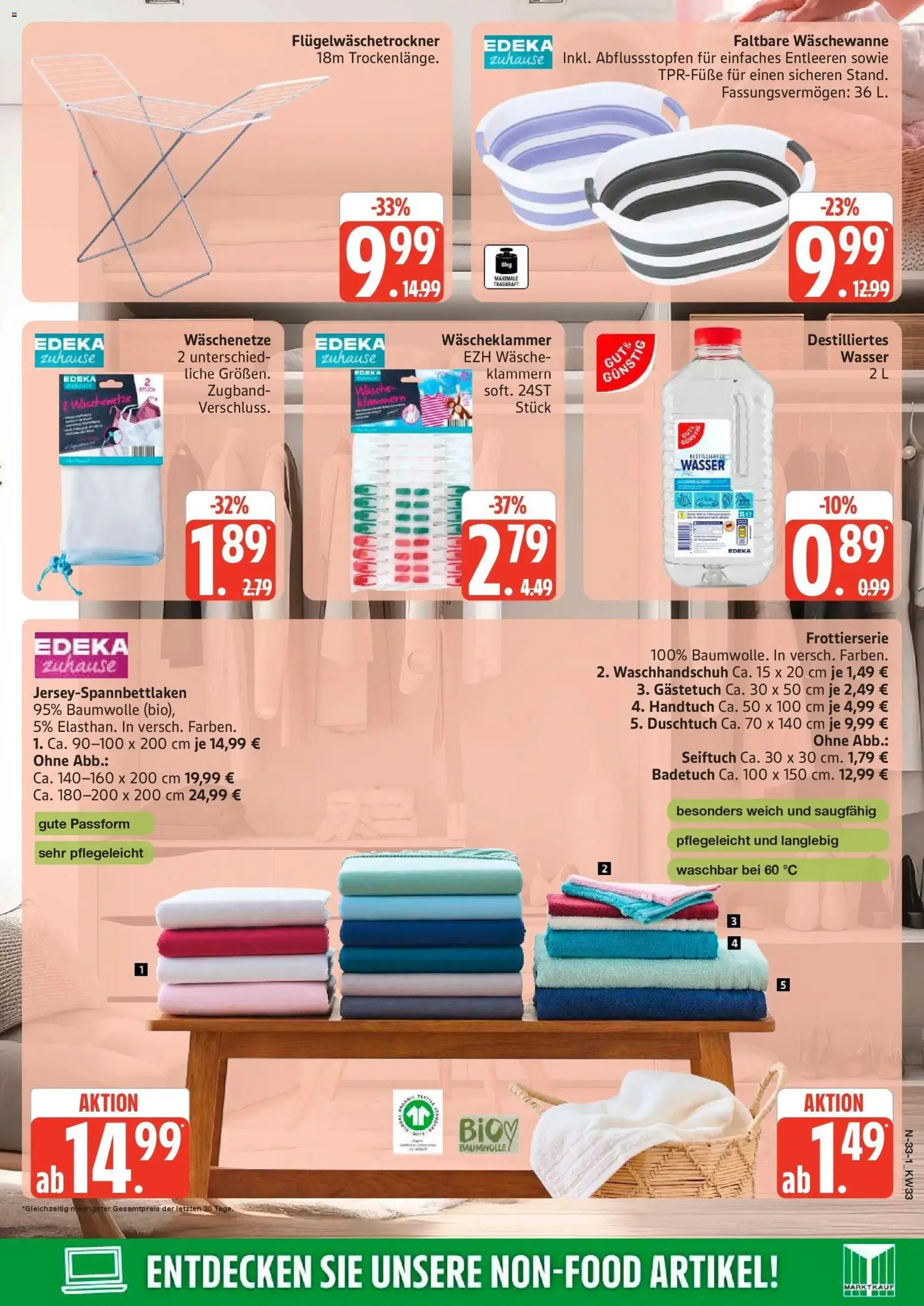 Marktkauf Prospekt Buxtehude (ab 10.08.2026) » Angebote online | Seite: 33 | Produkte: Wasser