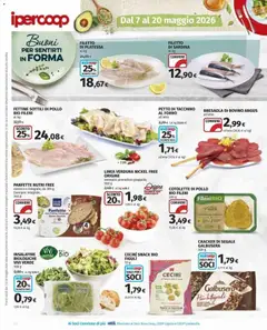 Anteprima del volantino Ipercoop volantino valido a partire dal 07.05.2026 | Pagina: 22 | Prodotti: Bovino, Pollo, Pomodoro, Forno