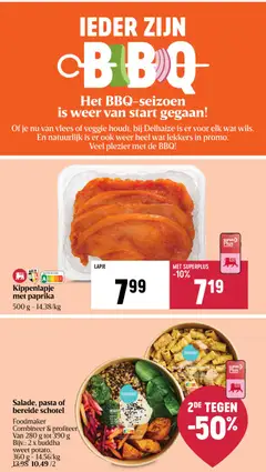 Kippenlapje met paprika, Kippenlapje met paprika - Voorbeeld van een folder van Delhaize, geldig van 02/07/2026 | Pagina: 10