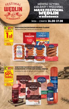 Pogląd oferty "Biedronka gazetka - Festiwal wędlin" - ważna od 26.08.2026