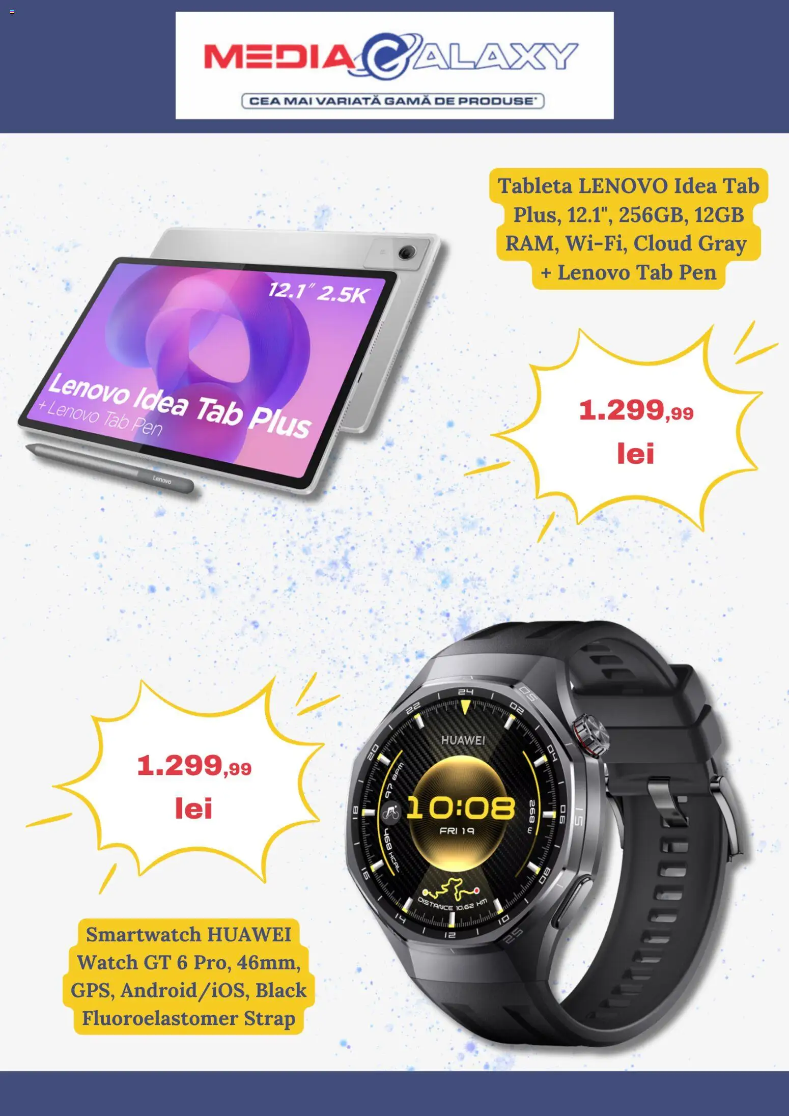 Noul catalog Media Galaxy – valabil de la 14.05.2026 | Pagină: 2 | Produse: Tabletă, Smartwatch