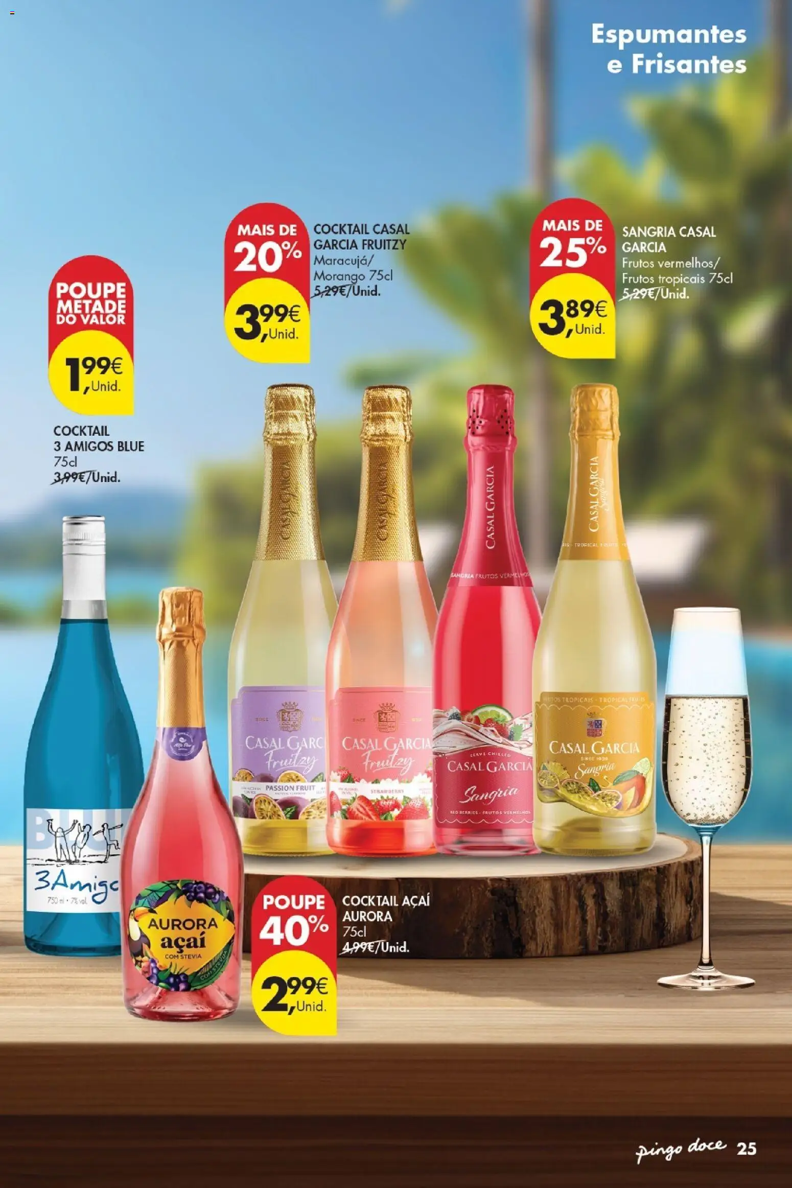 Pingo Doce Vinhos Frescos │ válido de 30/06/2026 | Página: 25 | Produtos: Açai, Stevia