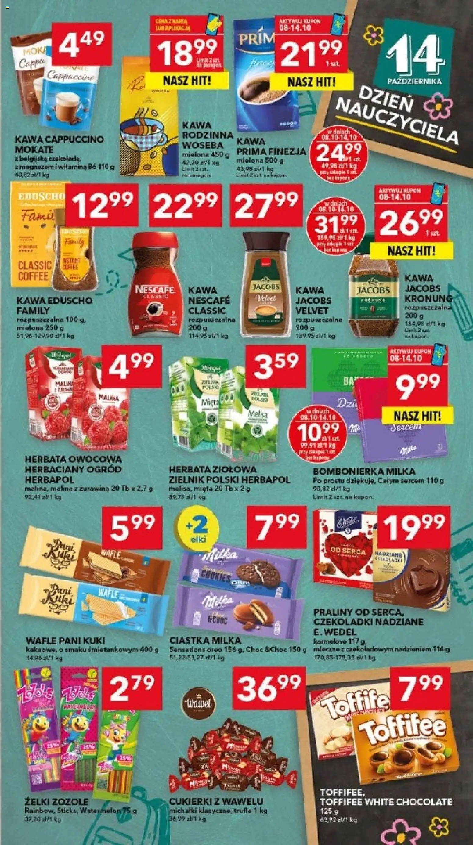 Lewiatan gazetka - Szczecin od 08.10.2026 | Strona: 5 | Produkty: Malina, Czekoladki, Praliny, Toffifee