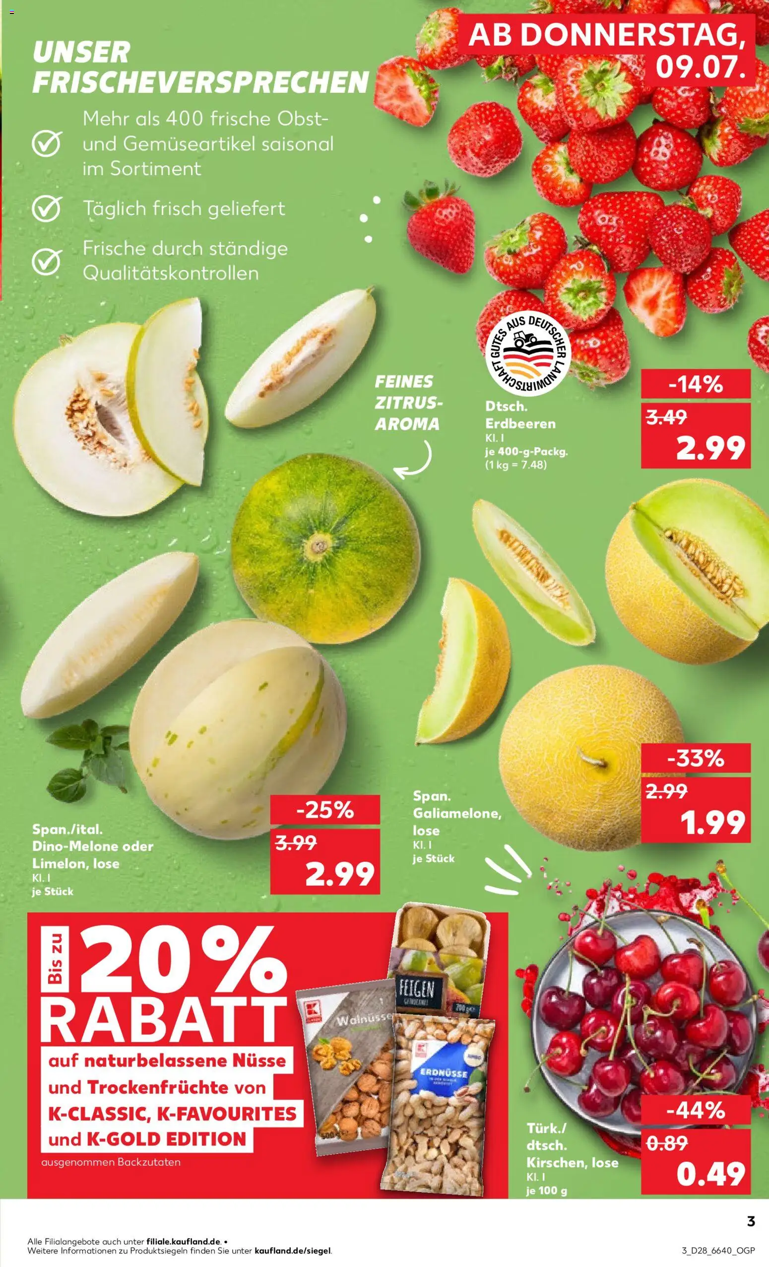 Kaufland Německo leták od 09.07.2026 | Strana: 3