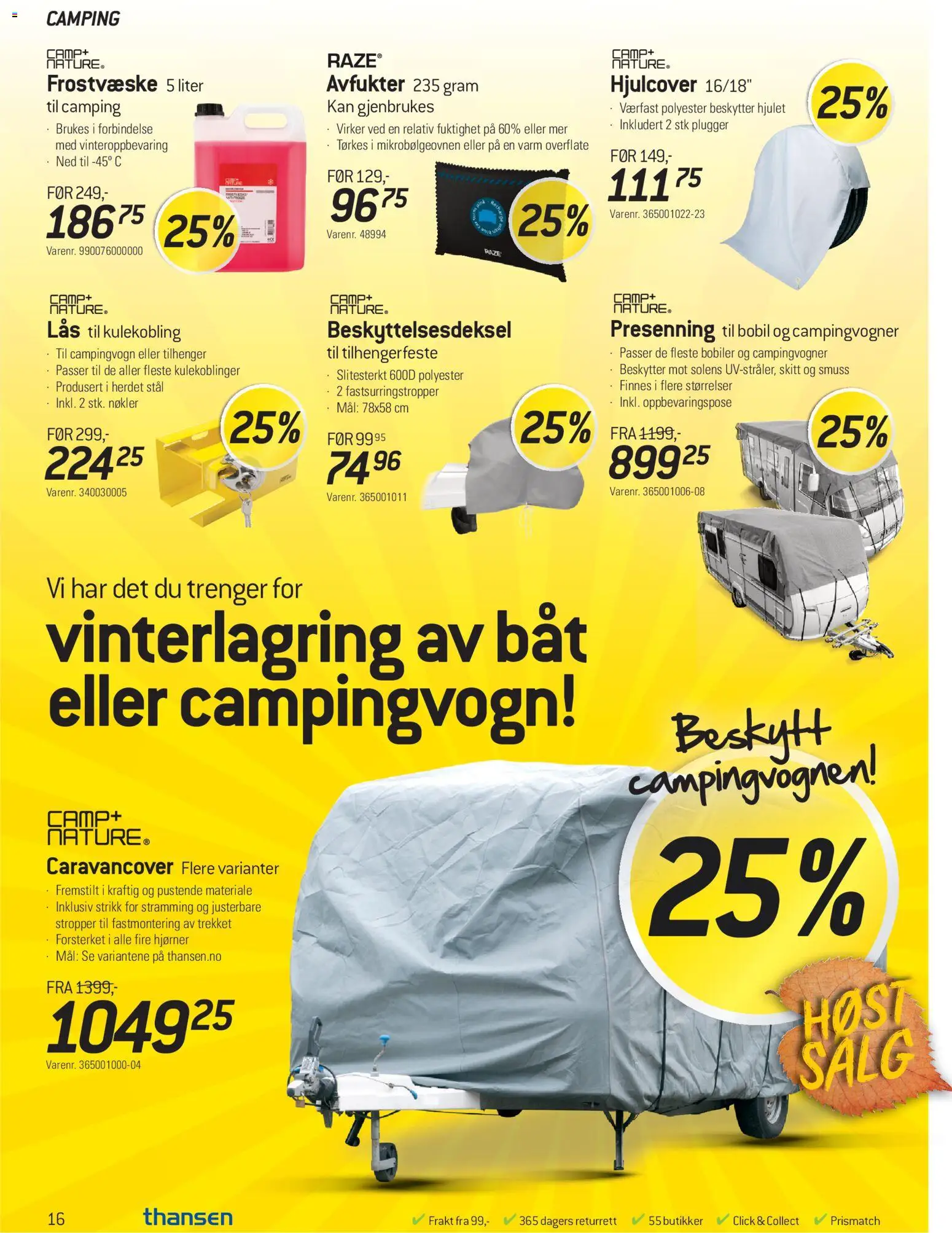 {H1} | Side: 16 | Produkter: Ved, Tilhenger, Strikk