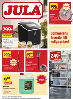 Jula erbjudanden - Förhandsvisning av reklamblad från butik Jula aktuell från 09/07/2026