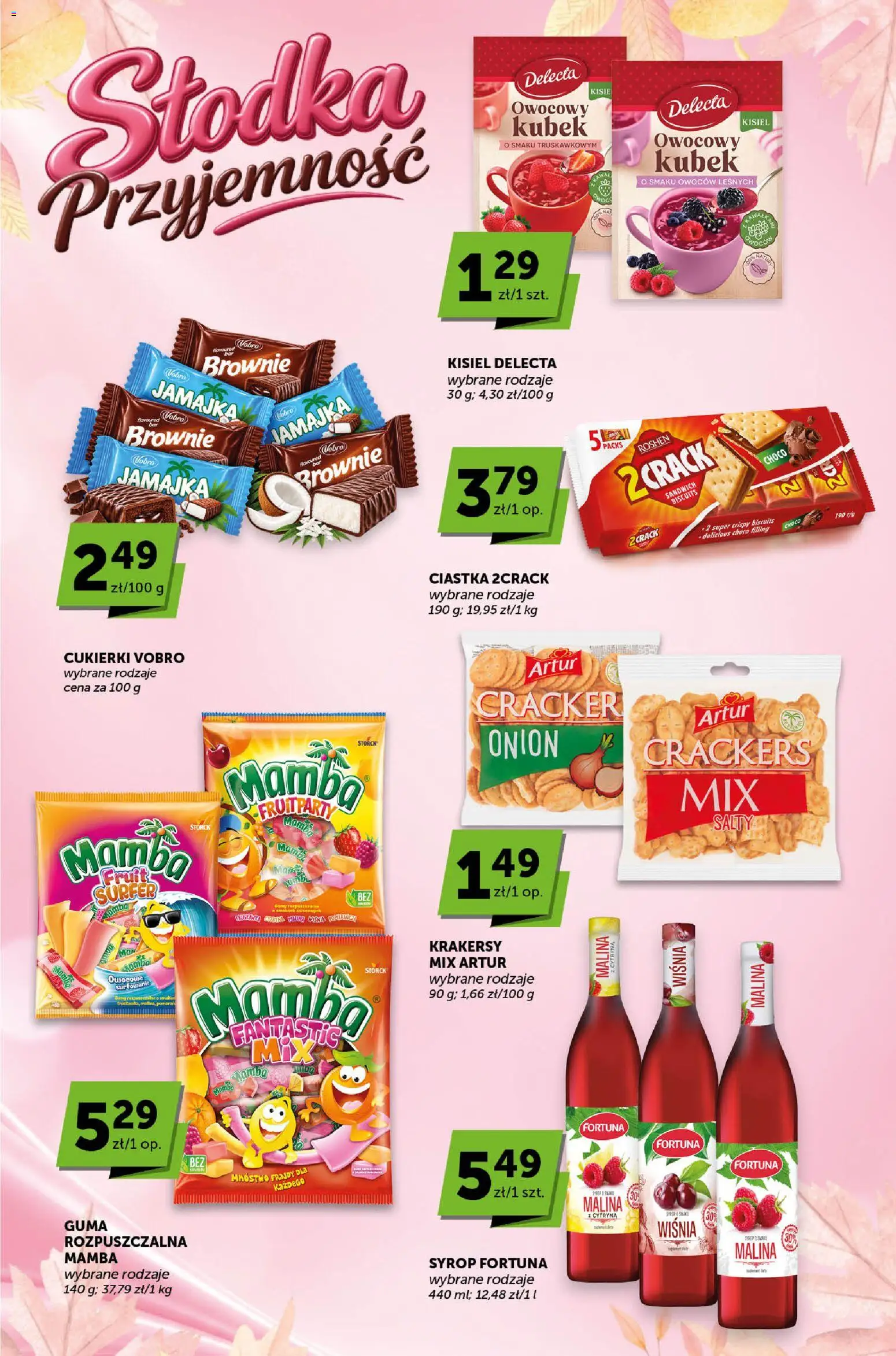 Groszek gazetka - Katalog od 24.09.2026 | Strona: 10 | Produkty: Cytryna, Kisiel, Sandwich, Cukierki