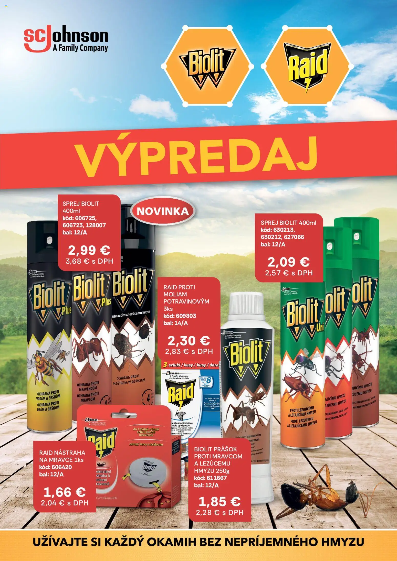 Nové Labaš akcie – leták je platný od 28.08.2026 | Strana: 32 | Produkty: Raid