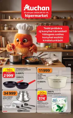 Auchan Konyhai eszköz ajánlatok - amely érvényes a következő dátumtól: 2026.09.10.