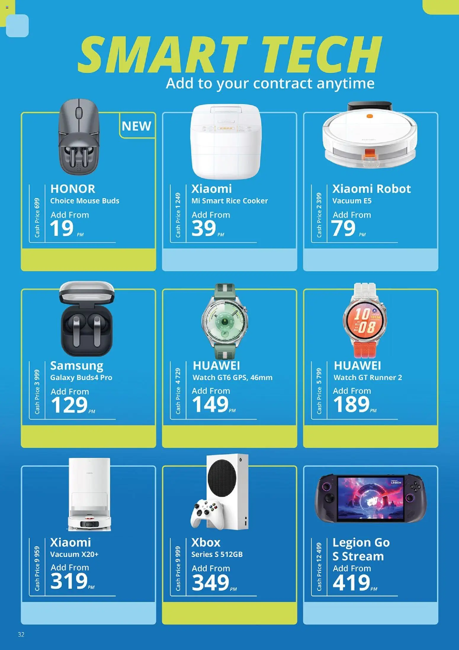 New Cellucity catalogue – valid from 07/07/2026 | Page: 32 | Products: Mouse, Xbox, Cooker, Rice