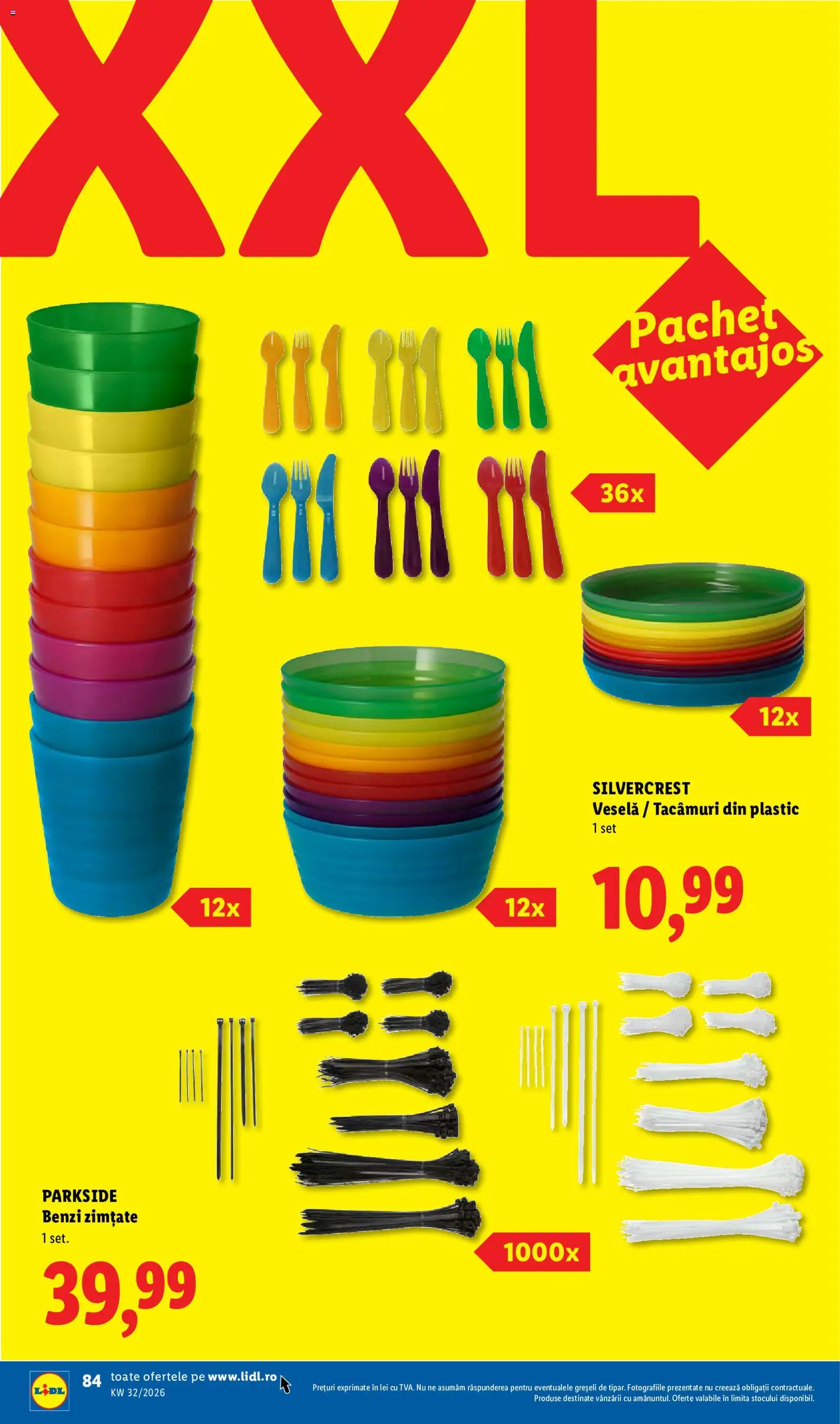 Noul catalog Lidl – valabil de la 03.08.2026 | Pagină: 84 | Produse: Parkside