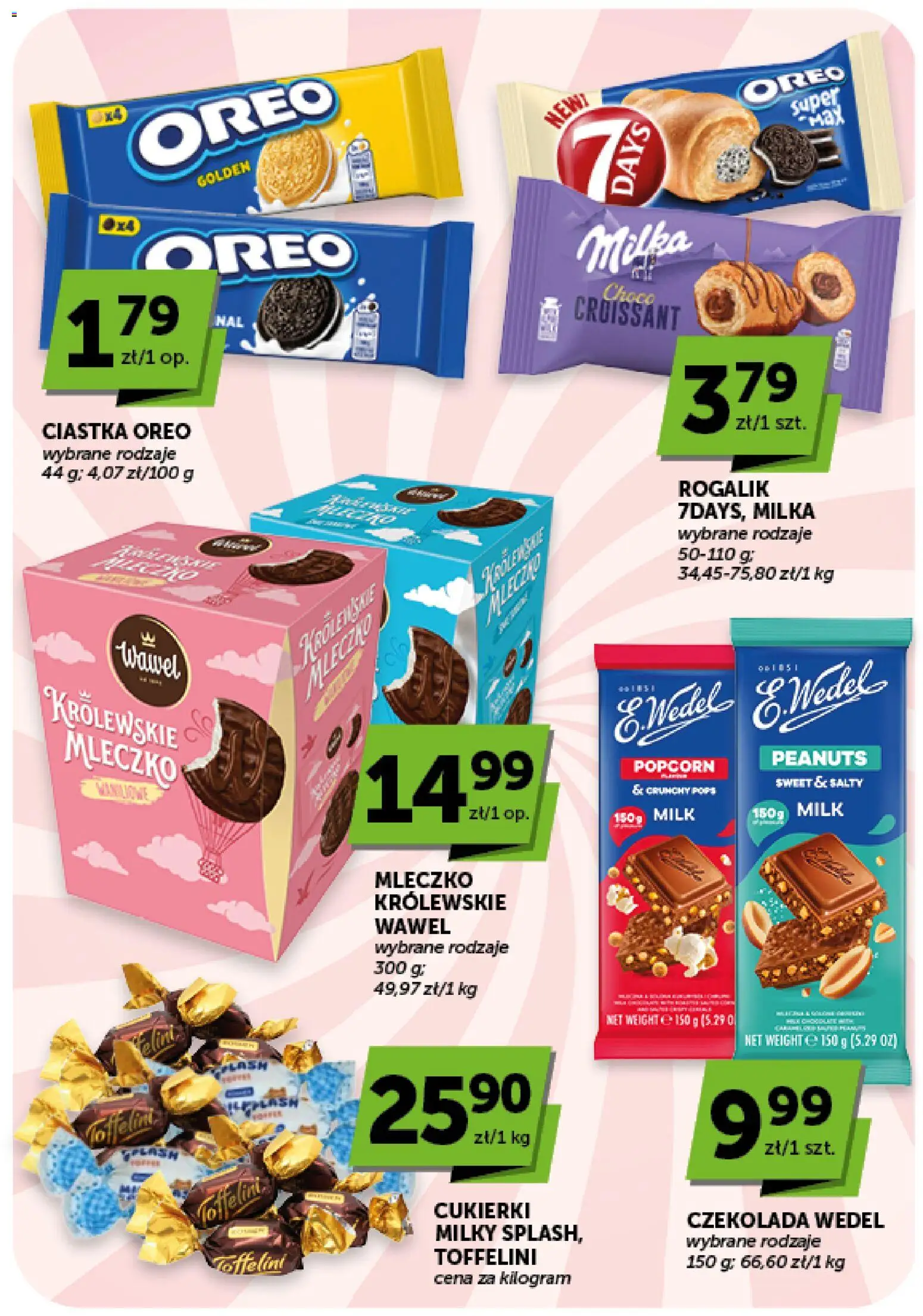 ABC gazetka od 30.07.2026 | Strona: 24 | Produkty: Croissant, Milka, Czekolada, Popcorn
