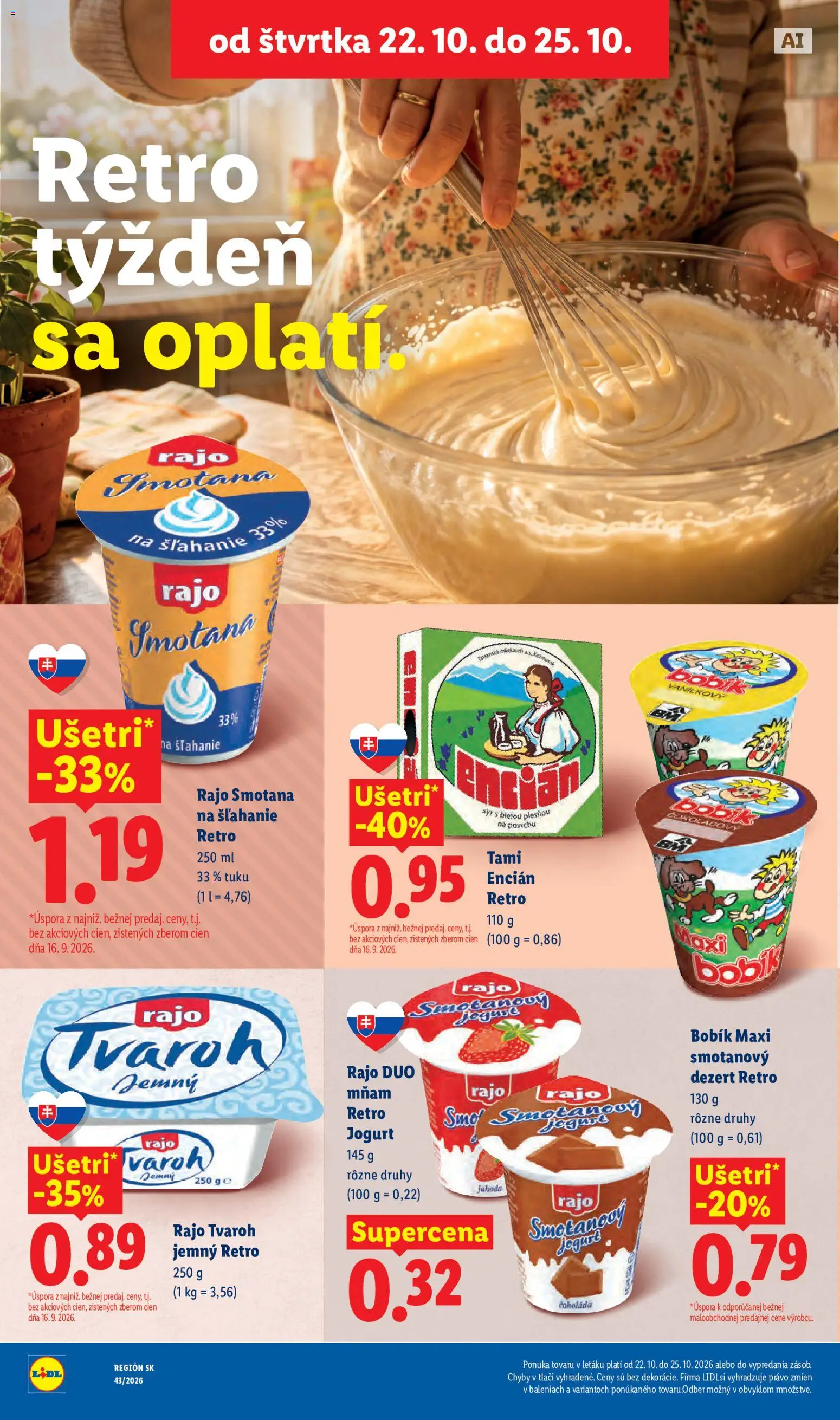 Nové Lidl akcie – leták je platný od 19.10.2026 | Strana: 78