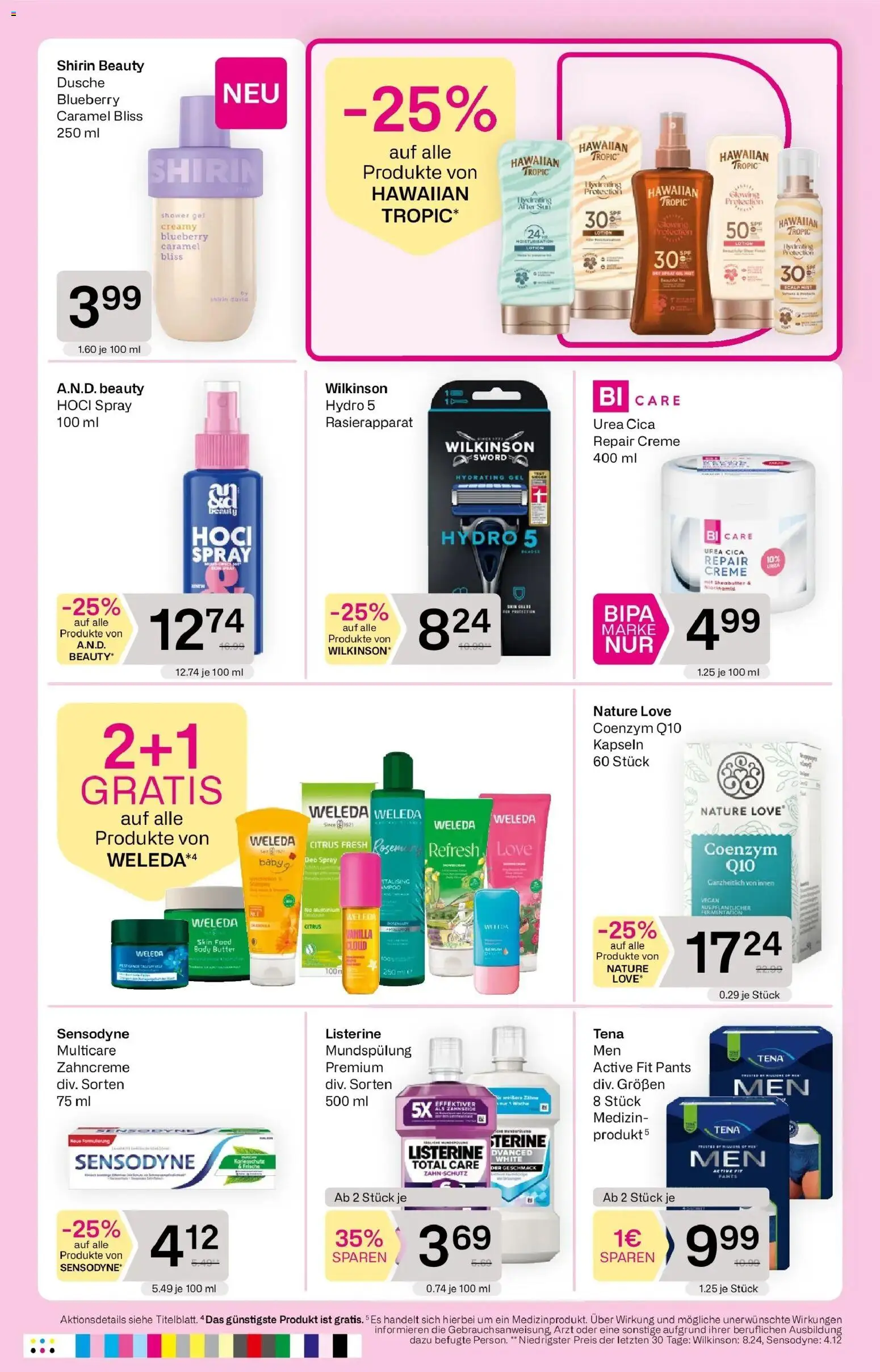 Bipa Aktuelles Flugblatt von 20.08.2026 - Aktuelle Angebote | Seite: 3 | Produkte: Dusche, Butter, Creme