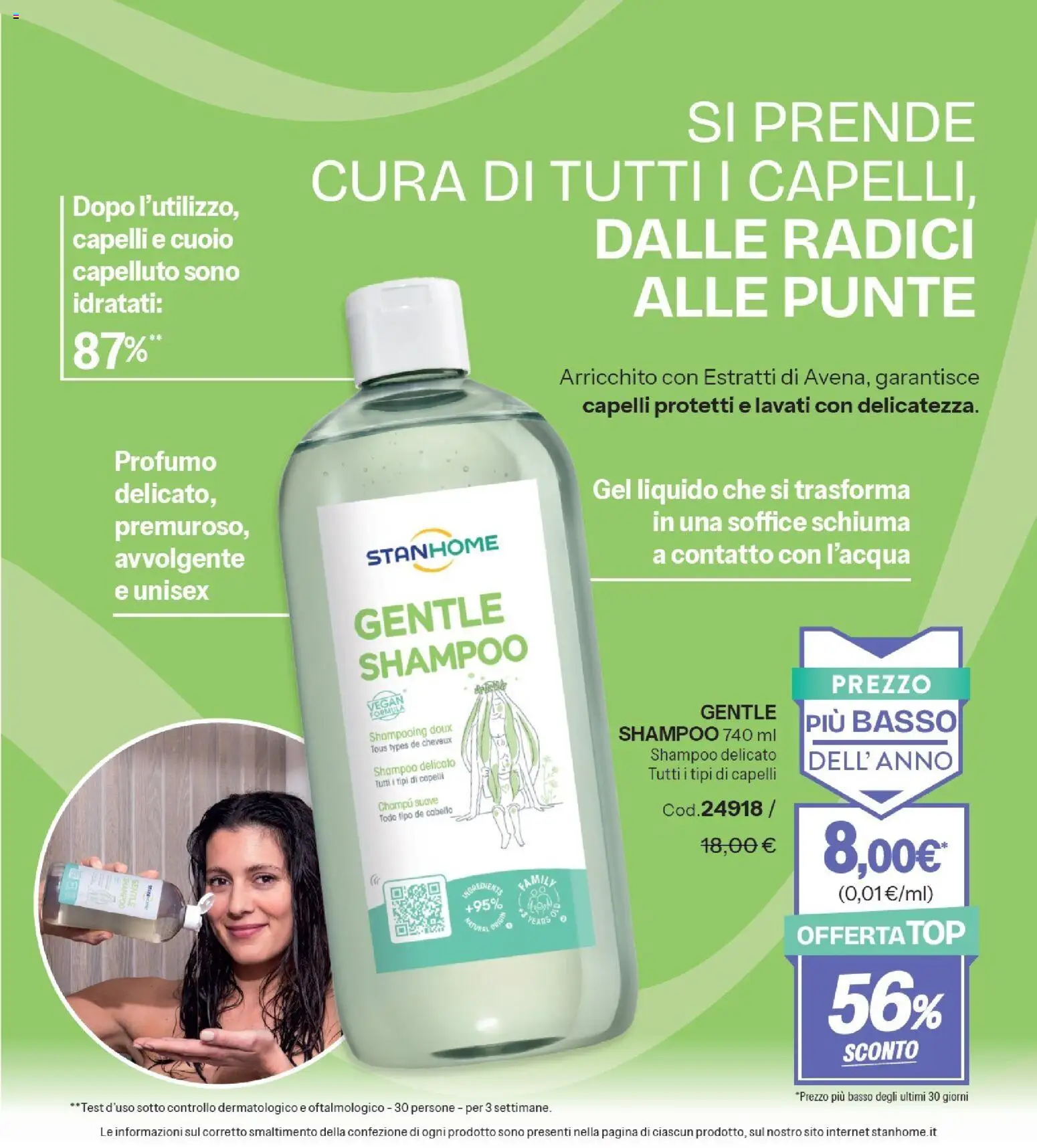Volantino Stanhome del 20/10/2026 | Pagina: 85 | Prodotti: Shampoo, Acqua, Menta, Profumo