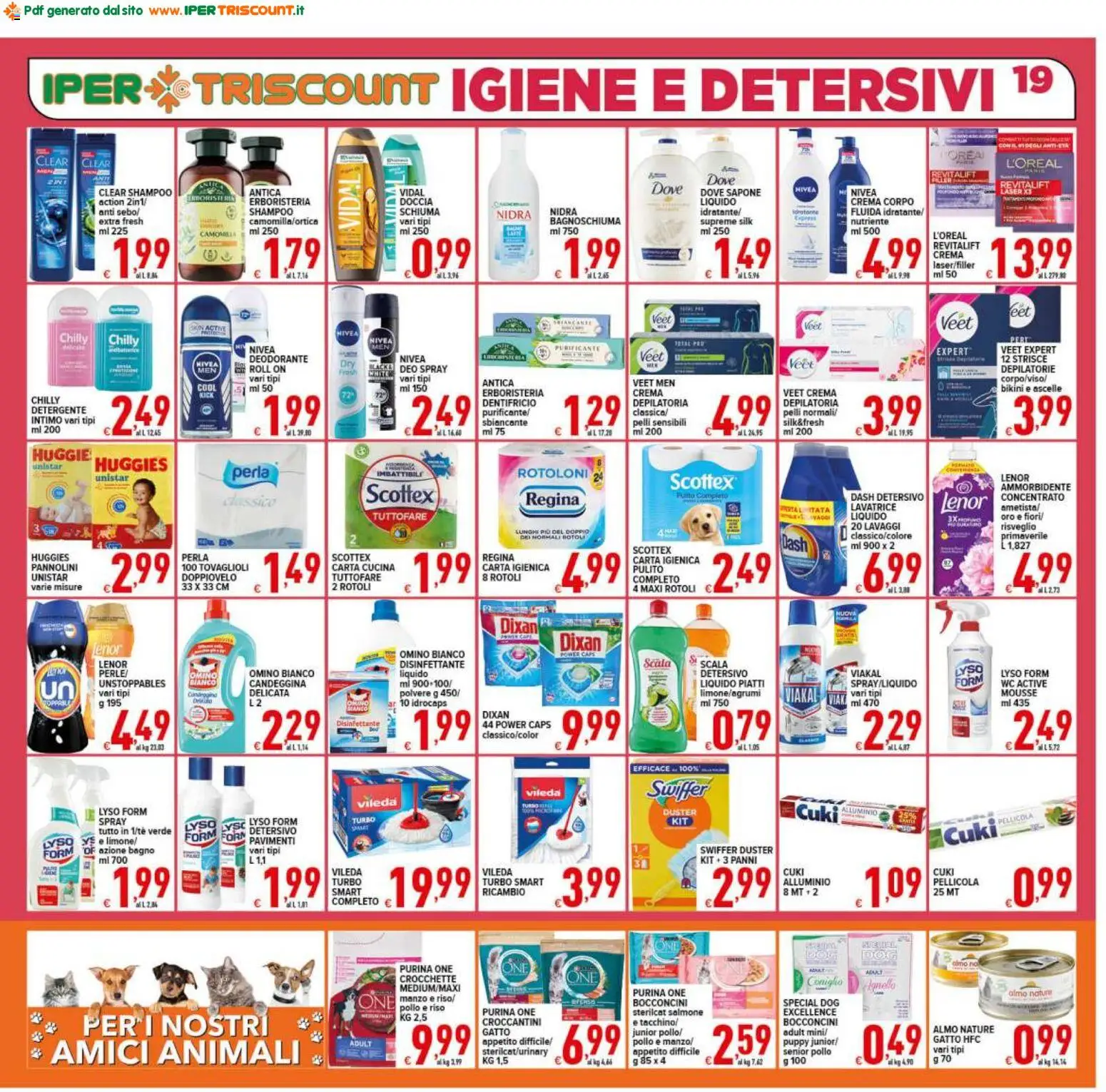 Volantino Ipertriscount del 08.05.2026 | Pagina: 19 | Prodotti: Dentifricio, Riso, Bikini, Pellicola