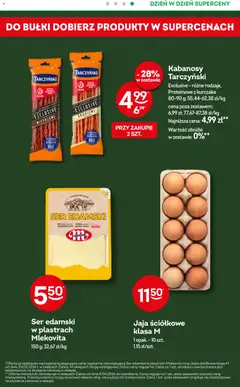 Pogląd oferty "Żabka gazetka - Codzienne produkty" - ważna od 17.06.2026 | Strona: 5 | Produkty: Ser, Ser edamski, Jajka, Jaja