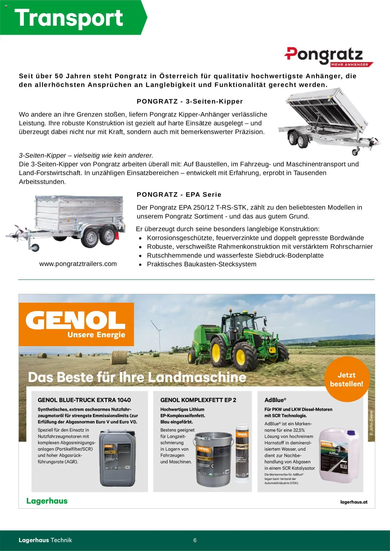 Lagerhaus Kommunaltechnik gültig ab 01.07.2026 | Seite: 6