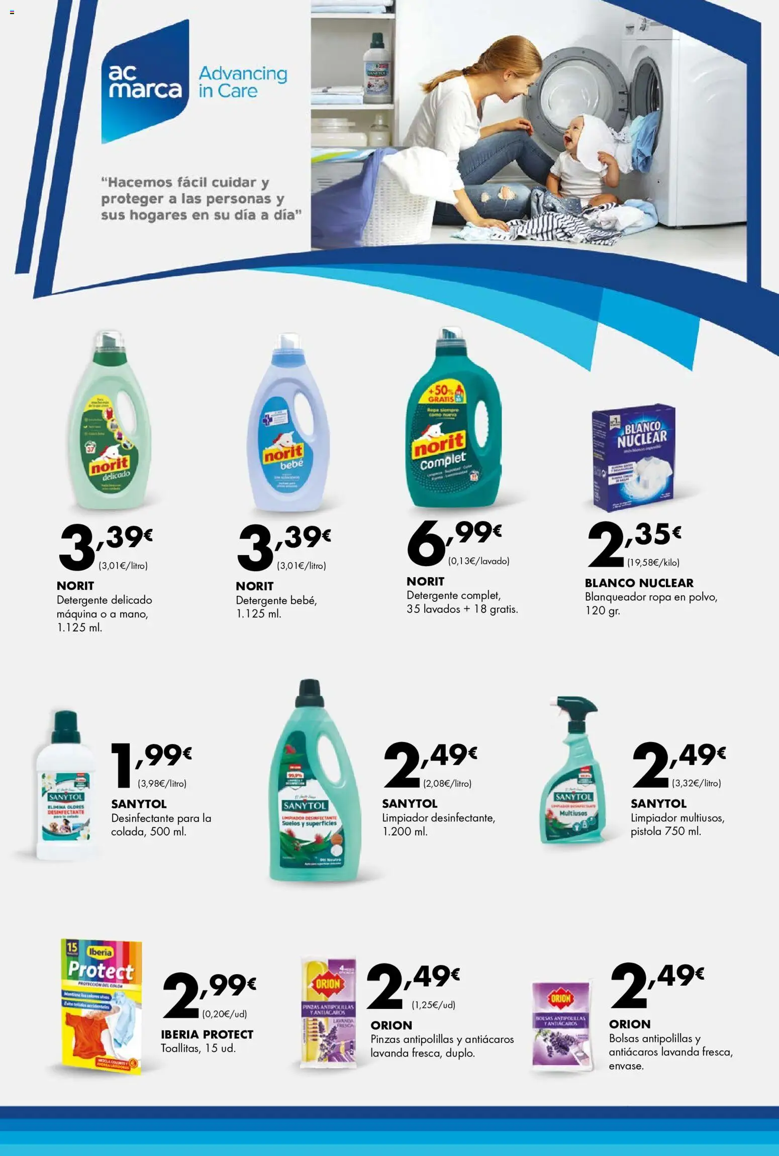 Lupa Supermercados folleto │ válido desde el 17/09/2026 | Página: 8 | Productos: Detergente, Ropa