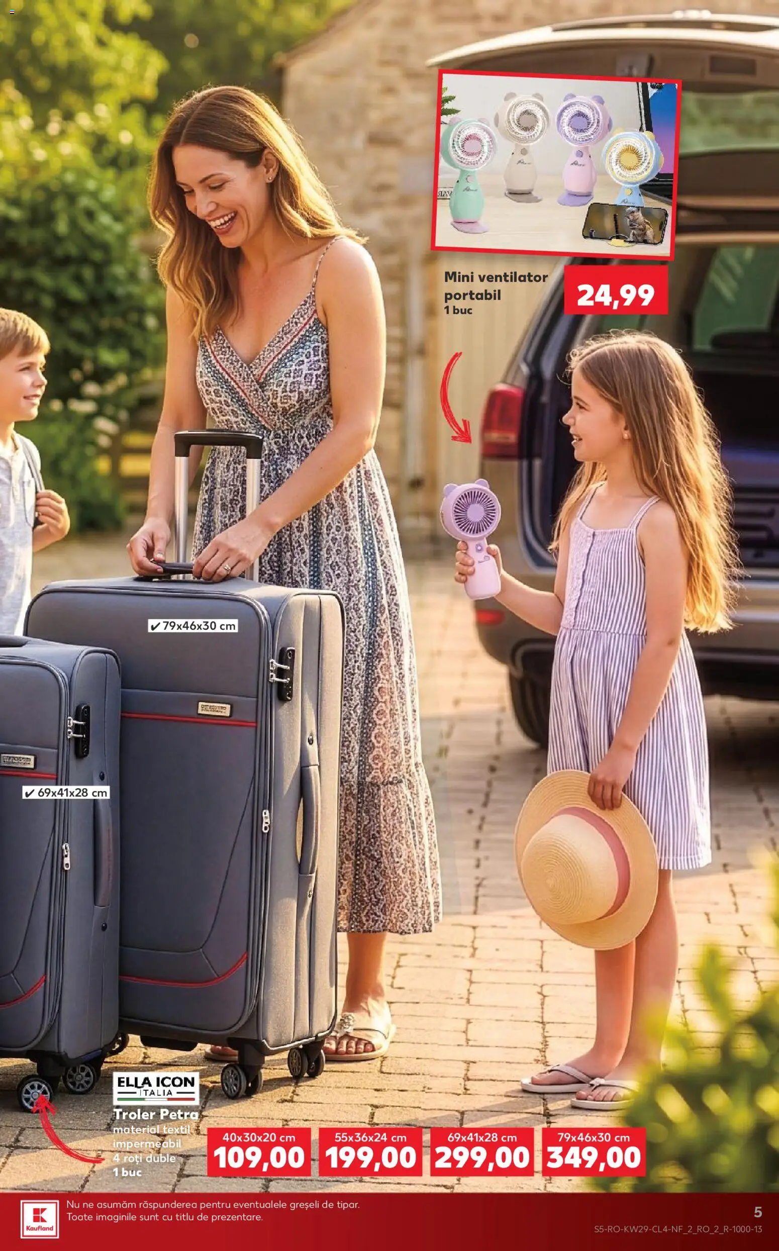 Kaufland RO akciós ujság - amely érvényes a következő dátumtól: 2026.07.15. | Oldal: 5 | Termékek: Ventilátor