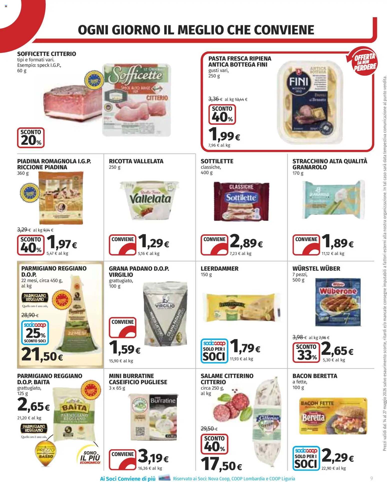 Volantino COOP del 14.05.2026 | Pagina: 9