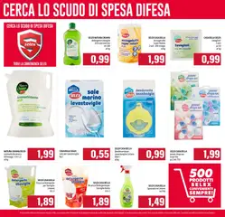 Anteprima del volantino EMI volantino Spesa Difesa valido a partire dal 04.06.2026 | Pagina: 28 | Prodotti: Detergente, Acqua, Aceto, Profumo