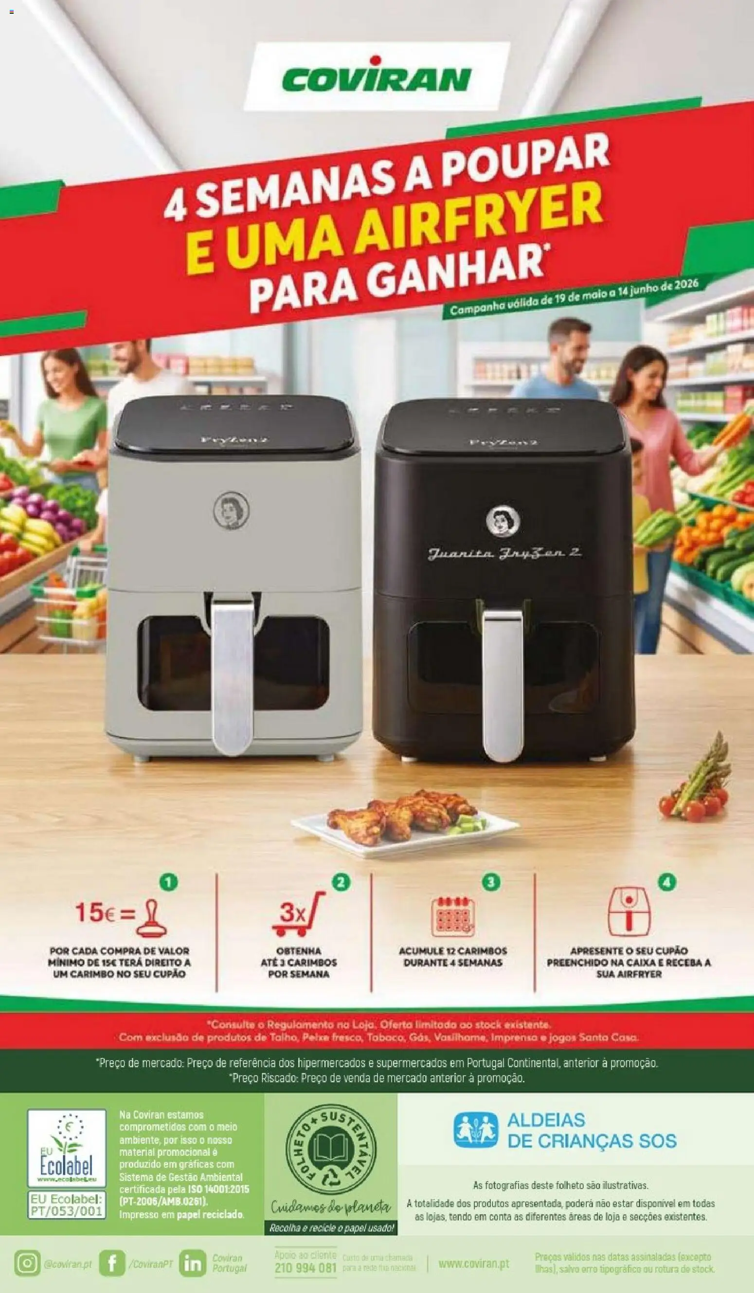 Coviran folheto │ válido de 19.05.2026 | Página: 20 | Produtos: Jogos, Caixa, Peixe