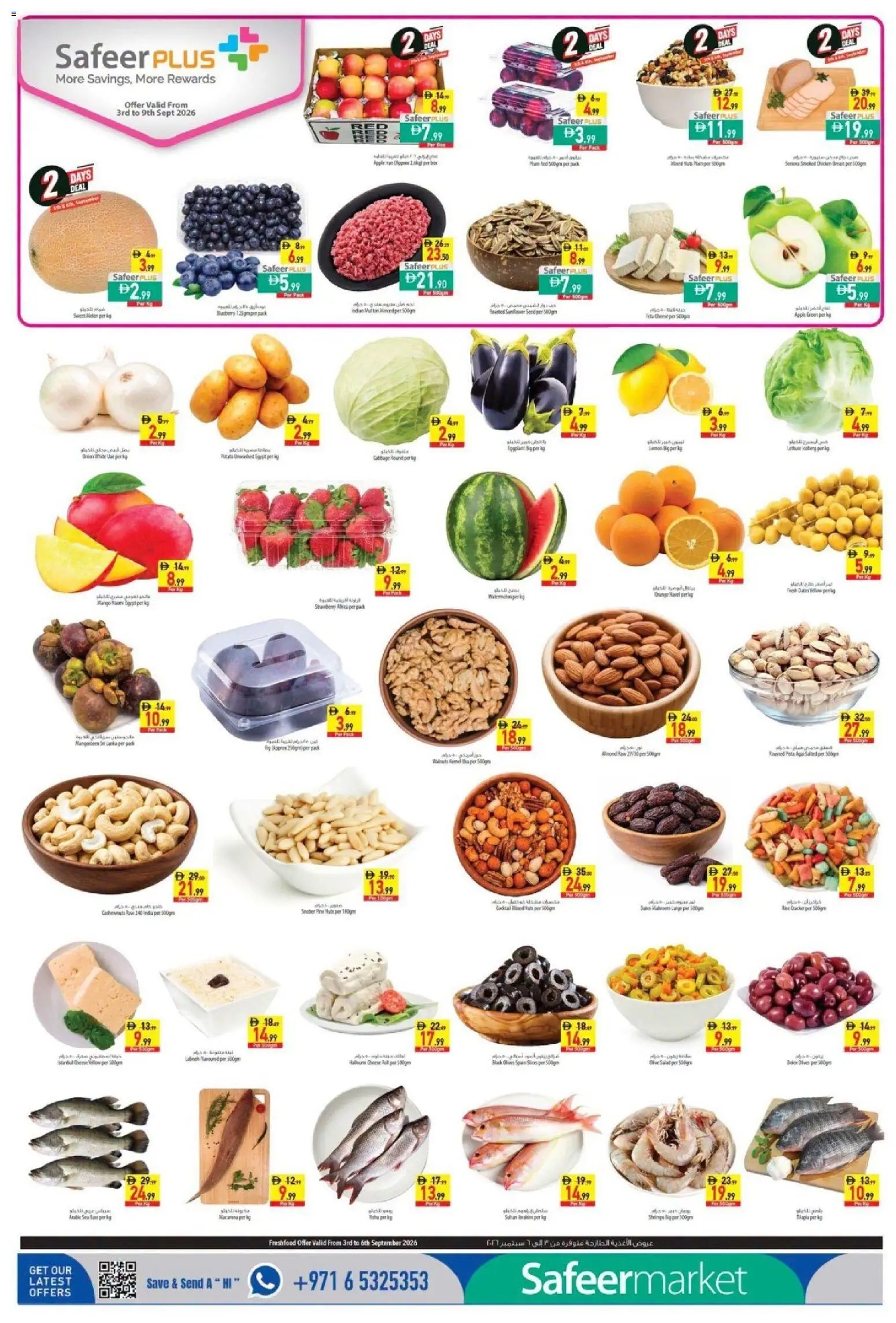 {H1} | Page: 2 | Products: Cheese, Orange, Nuts, Lettuce