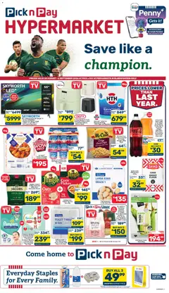 Pick n Pay specials catalogue – valid from 25/08/2026