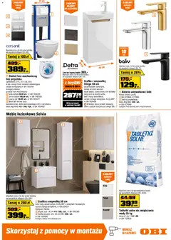 Pogląd oferty "OBI gazetka" - ważna od 19.08.2026 | Strona: 5 | Produkty: Waga, Umywalka, Bateria, Sól
