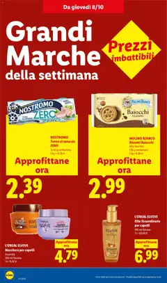 Anteprima del volantino NOSTROMO Tonno al naturale ZERO, 3x 65 g confezione valido a partire dal 08/10/2026 | Pagina: 14