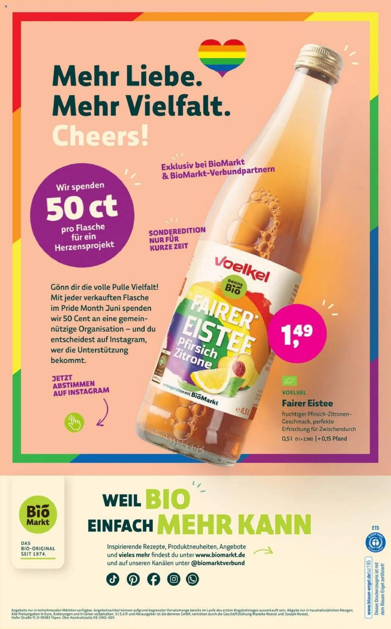 Denns BioMarkt Angebote – gültig ab 03.06.2026 | Seite: 18 | Produkte: Zitrone, Pfirsich