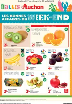 Auchan Les bons plan du week end dans votre hyper - Voorbeeld van een folder van Auchan, geldig van 27/08/2026