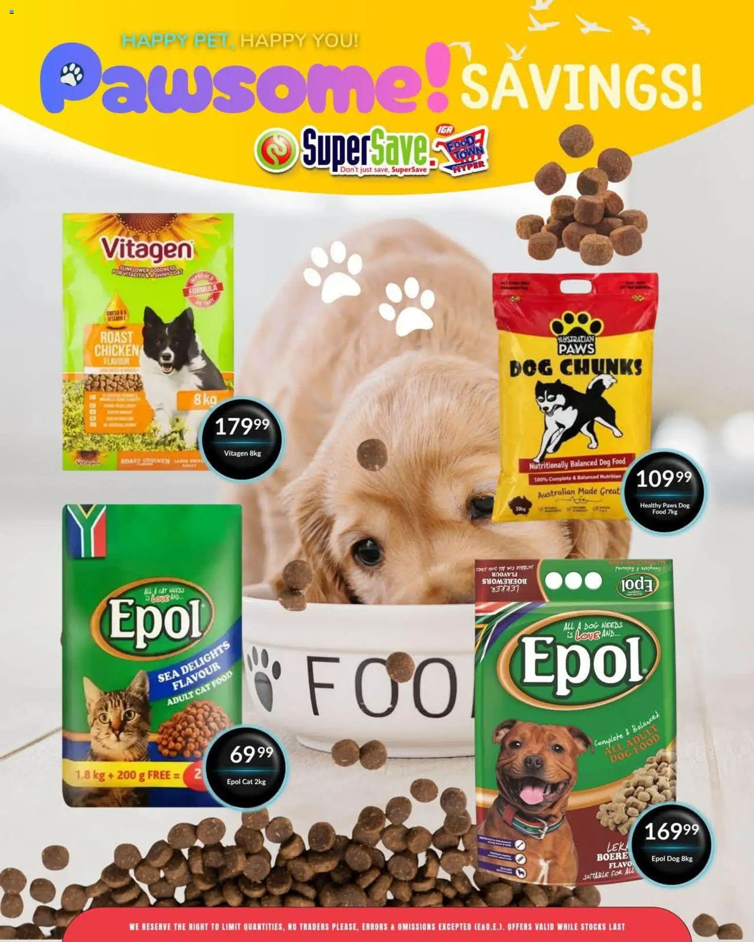 New Super Save catalogue – valid from 17/07/2026 | Page: 12 | Products: Boerewors, Chicken, Cat food, Dog food
