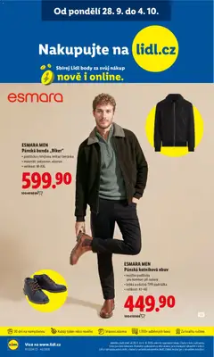 Náhled letáku ESMARA MEN Pánská bunda „Biker", podšívka s hřejivou imitací beránka • materiál: polyester, elastan • velikost: M-XXL od 29.09.2026 | Strana: 46
