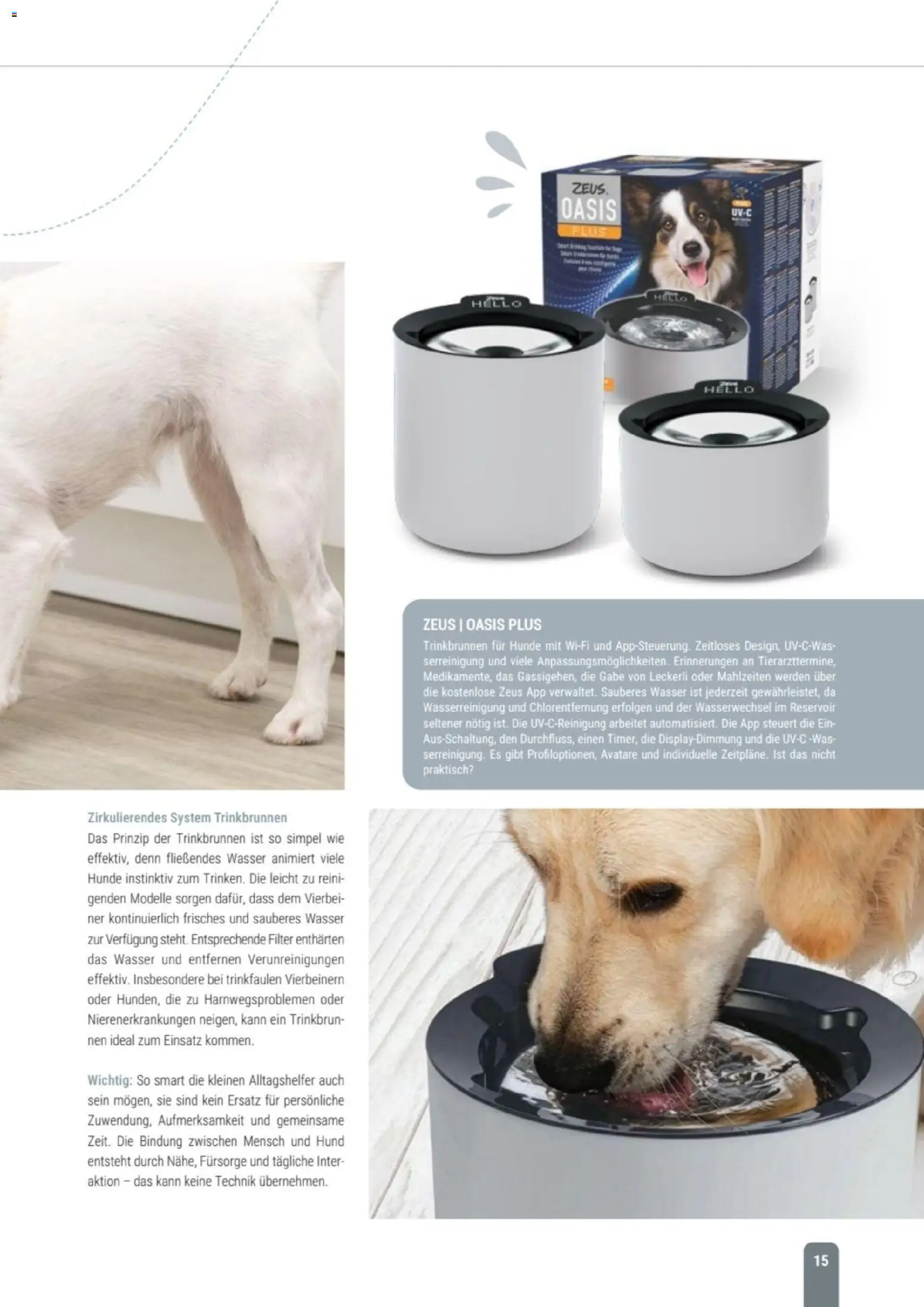 zookauf Themenkatalog Hund – gültig ab 18.05.2026 | Seite: 15 | Produkte: Wasser
