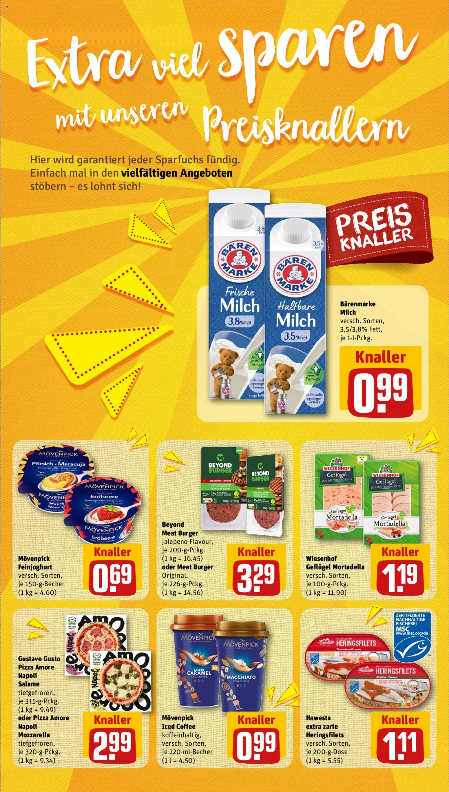 Nahkauf Prospekt – gültig ab 18.05.2026 | Seite: 8 | Produkte: Mozzarella, Burger, Creme, Paprika