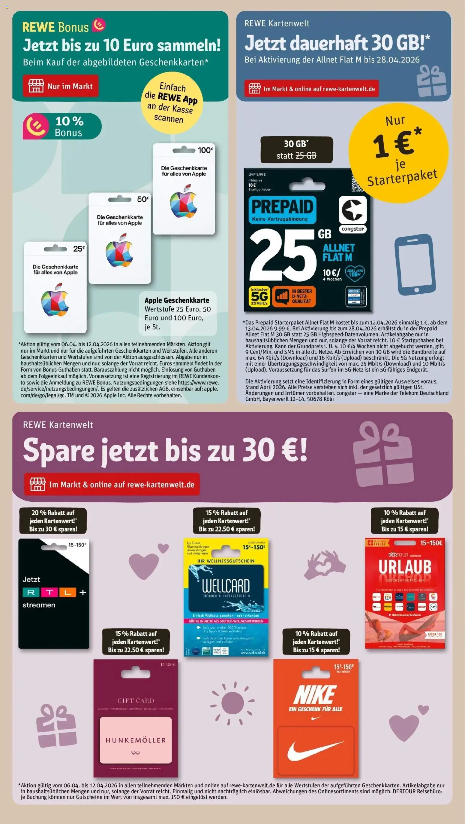 Rewe Prospekt Daun / Pützborn	 – gültig ab 05.04.2026 | Seite: 22 | Produkte: Top, Apple