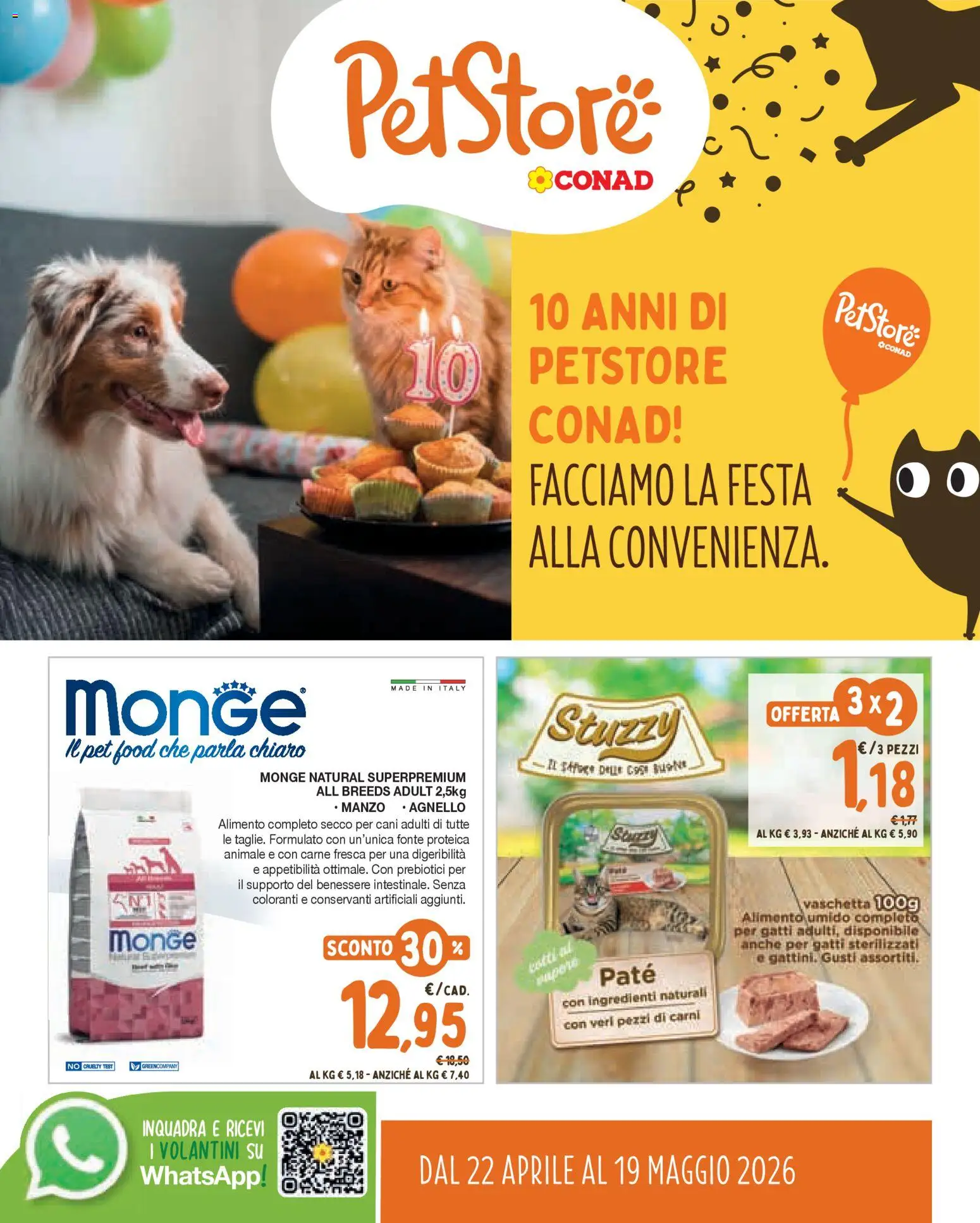 Volantino Conad del 22.04.2026 | Pagina: 1 | Prodotti: Paté