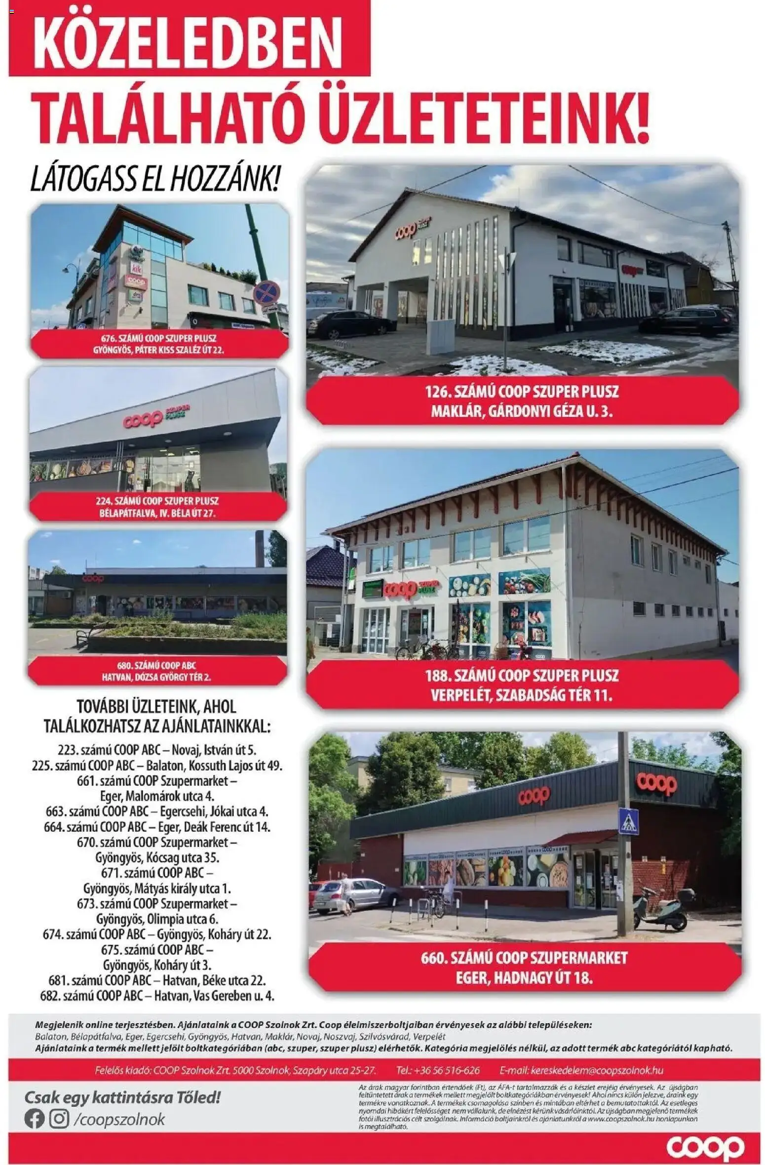 COOP Szolnok akciós újság Gyöngyös - 2026.08.13. -tól/töl > akció, lapozható szórólap 🛍️ | Oldal: 5 | Termékek: Vas
