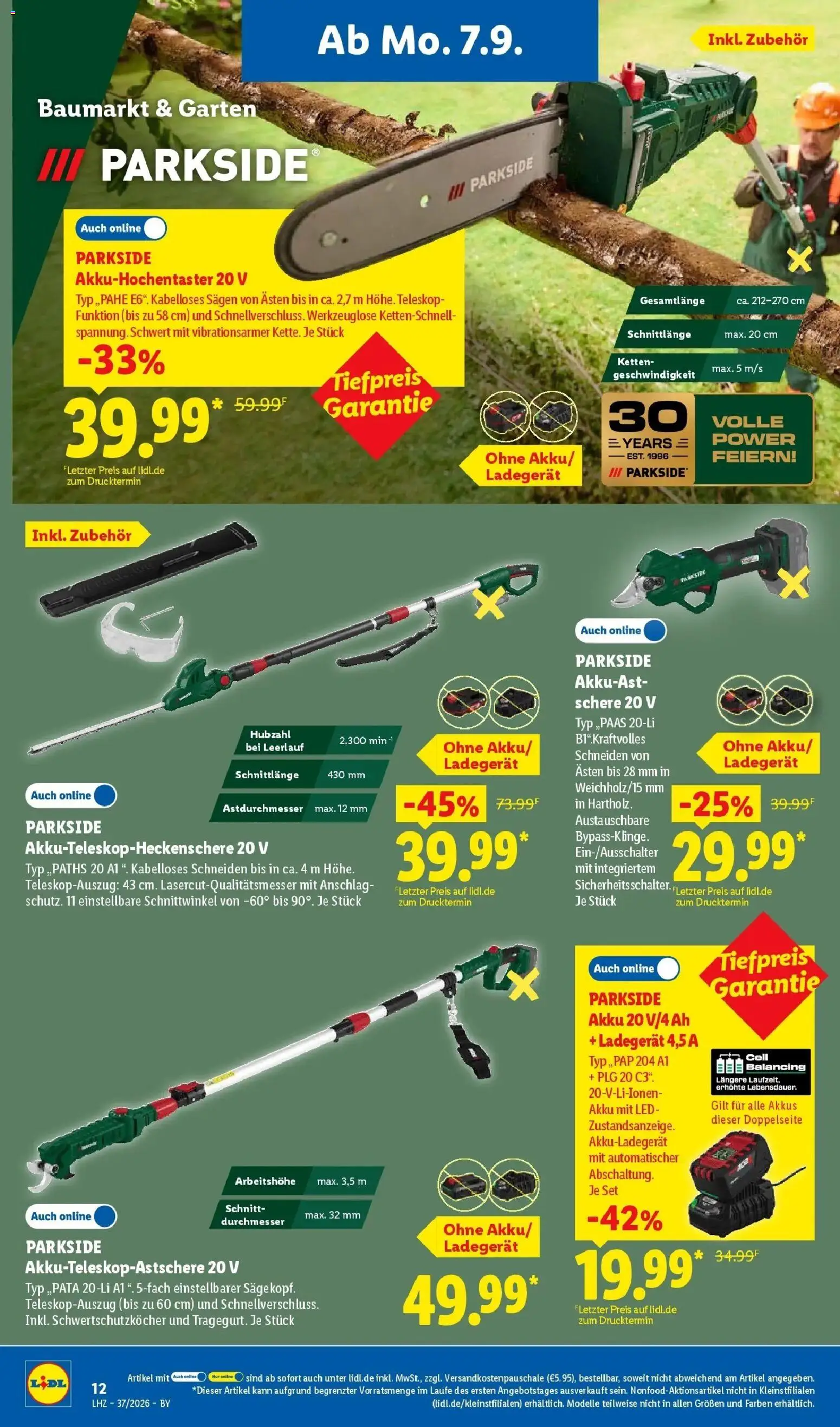 Lidl Prospekt Hof-innenstadt (ab 07.09.2026) zum Blättern » Angebote | Seite: 30 | Produkte: Ladegerät