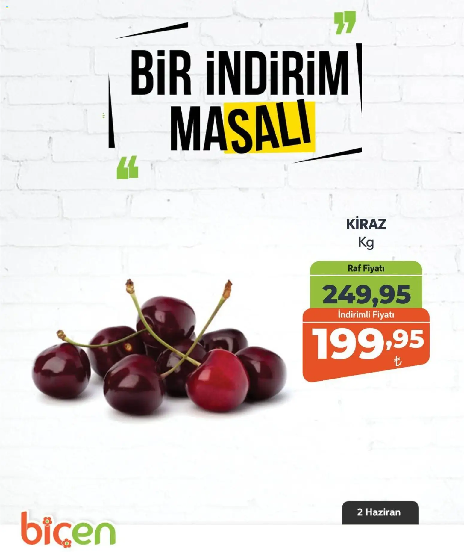 Biçen Market - Bir İndirim MaSalı - meyve - 02.06.2026 tarihinden itibaren geçerlidir | Sayfa: 4