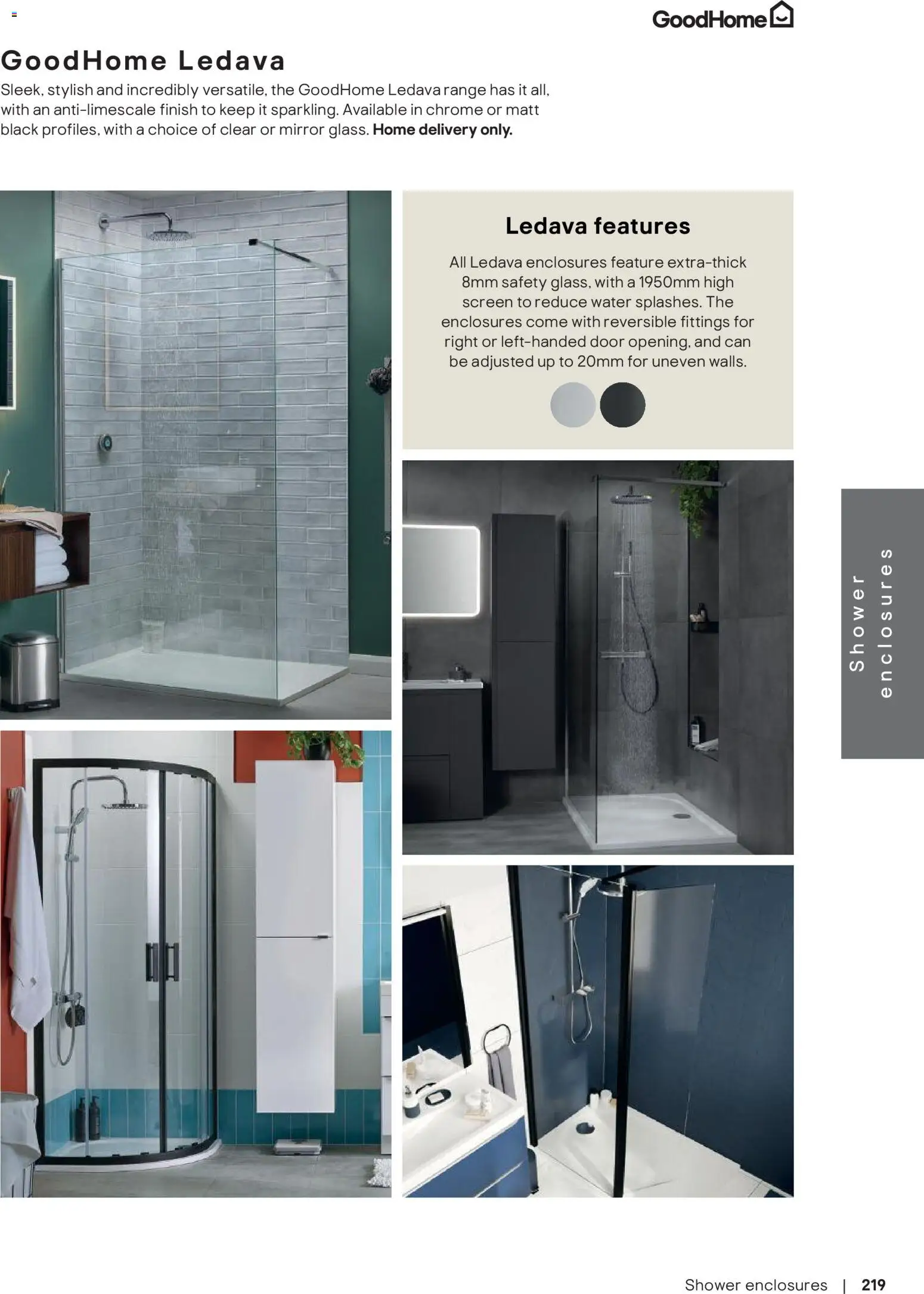 {H1} | Page: 220 | Products: Shower, Mirror, Door, Water